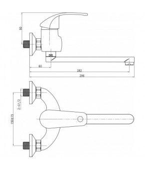 Смеситель Qtap Mars СRM 009