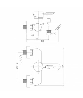 Смеситель Qtap Elit СRM 006
