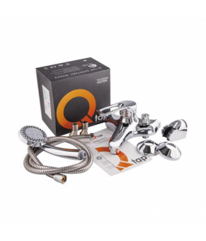 Смеситель для ванны Qtap Hansberg CRM 006 New QTHANCRM006NEW