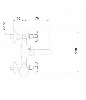 Смеситель Qtap Liberty CRM 140-2