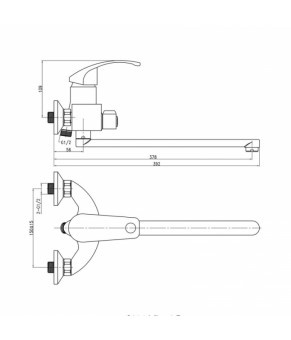 Смеситель Qtap Premiere CRM 005