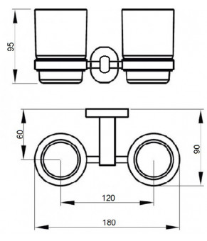 Стакан Qtap Liberty ORO 1155