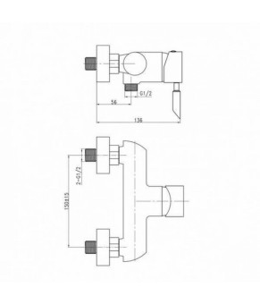 Смеситель Qtap Elit СRM 010