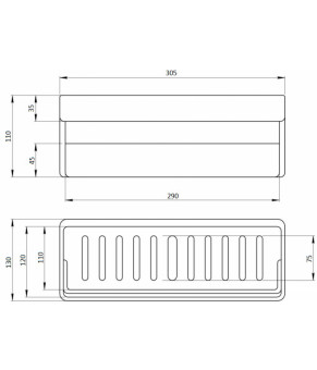 Полка Qtap PL02