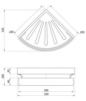 Полка Qtap PL01