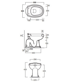 Унитаз Simas AR811