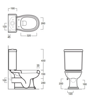 Унитаз Simas AR831