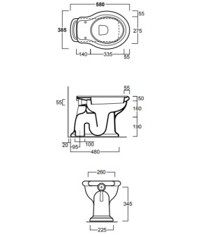Унитаз Simas LA01