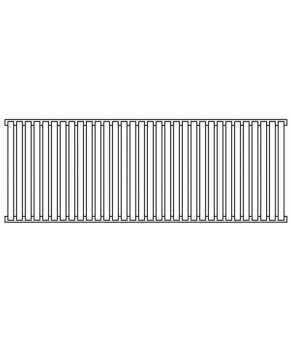 Полотенцесушитель Terma Nemo 530x1455 мм WGNEM053145