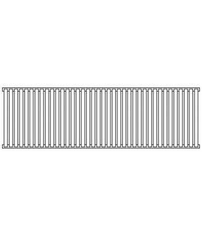 Полотенцесушитель Terma Nemo 530x1725 мм WGNEM053172