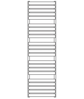 Полотенцесушитель Terma Warp T Bold 1695x500 мм WGWTB169050
