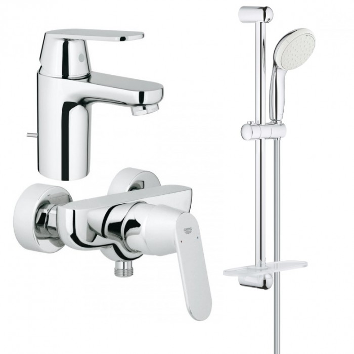 Комплект змішувачів Grohe EX Eurosmart Cosmopolitan 126114S