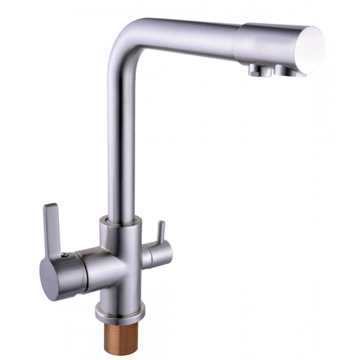 Змішувач Globus Lux Lazer GLLR-0444-8-STSTEEL