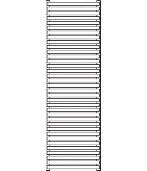 Полотенцесушитель Terma City 1590x500 мм WGCIT159050
