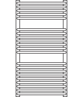 Полотенцесушитель Terma Tytus 1020x540 мм WGTYT102054