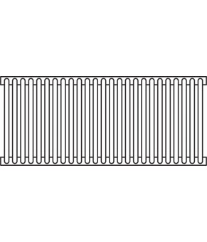Полотенцесушитель Terma Delfin 440x1020 мм WGDLF044102
