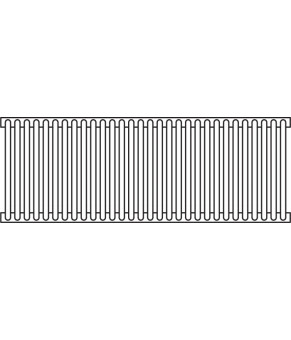 Полотенцесушитель Terma Delfin 440x1220 мм WGDLF044122