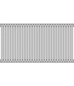 Полотенцесушитель Terma Delfin 640x1220 мм WGDLF064122