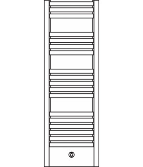 Полотенцесушитель Terma Dexter Pro 1220x400 мм WGDEP122040