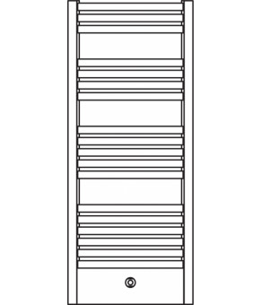 Полотенцесушитель Terma Dexter Pro 1220x500 мм WGDEP122050