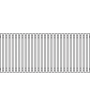 Полотенцесушитель Terma Tune VWS 600x1390 мм WGTSV060139