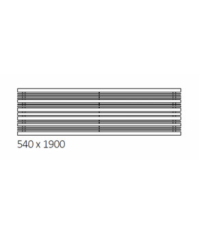 Полотенцесушитель Terma Sherwood H 540x1900 мм WGSTH054190
