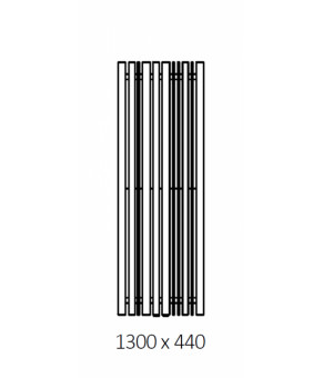 Полотенцесушитель Terma Sherwood V 1300x440 мм WGSTV130044
