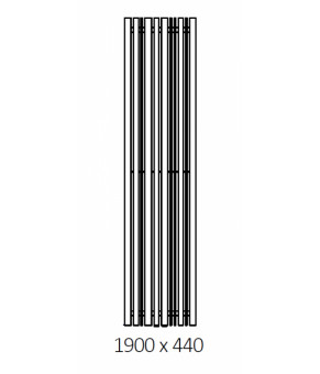 Полотенцесушитель Terma Sherwood V 1900x440 мм WGSTV190044