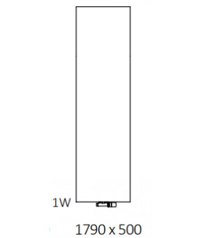 Полотенцесушитель Terma Case 1790x500 мм WGCAS179050