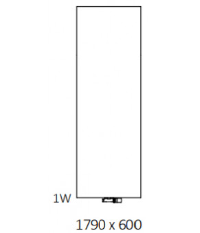 Полотенцесушитель Terma Case 1790x600 мм WGCAS179060