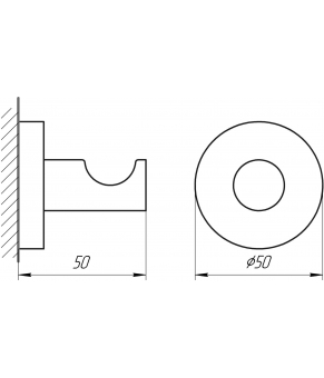 Крючок Perfect Sanitary Appliances SP 8115
