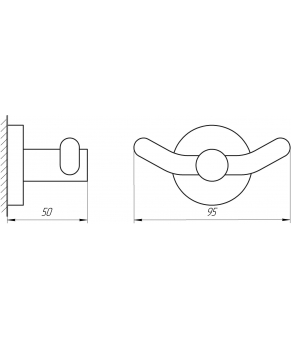 Крючек Perfect Sanitary Appliances SP 8125