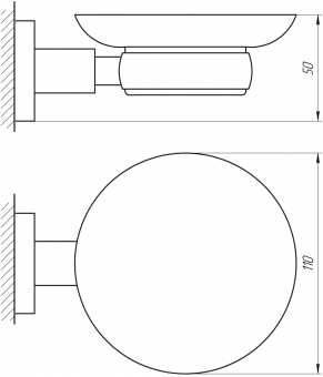 Мыльница Perfect Sanitary Appliances SP 8122