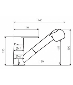 Смеситель Globus Lux Queensland GLQU-0107