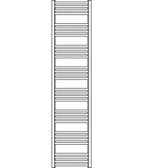 Полотенцесушитель Terma Lena SPLIT 1 1860x436 мм WLLEN186043