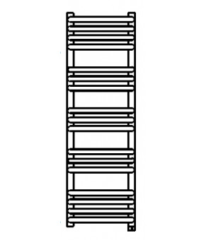 Полотенцесушитель Terma Alex SPLIT 1 700x300 мм WZALN070030