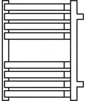 Полотенцесушитель Terma Incorner SPLIT 1 465x350 мм WLQIN046035