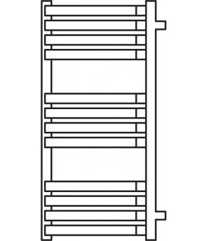 Полотенцесушитель Terma Incorner SPLIT 1 735x350 мм WLQIN073035