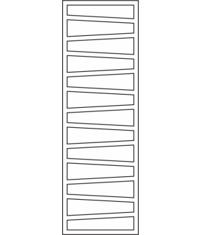 Полотенцесушитель Terma ZigZag SPLIT 1 1545x500 мм WLZIG154050