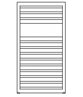 Полотенцесушитель Terma Lukka SPLIT 1 940x500 мм WLW51094050