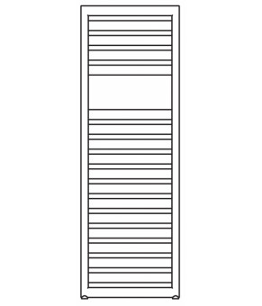 Полотенцесушитель Terma Lukka SPLIT 1 1180x400 мм WLW51118040