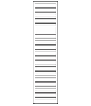 Полотенцесушитель Terma Lukka SPLIT 1 1660x400 мм WLW51166040
