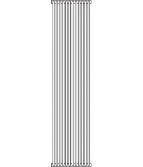 Полотенцесушитель Terma Delfin SPLIT 1 1220x440 мм WLDLF122044