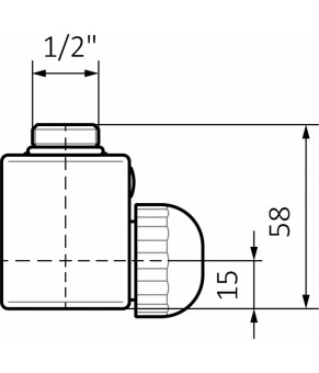 Комплект Terma Dexter TGETCG1-ST
