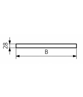Полка Terma Simple WRPSIM050 BUK