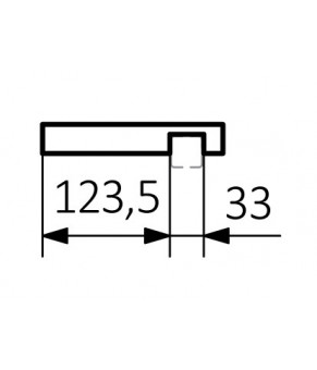 Полка Terma Simple WRPSIM050 TRK