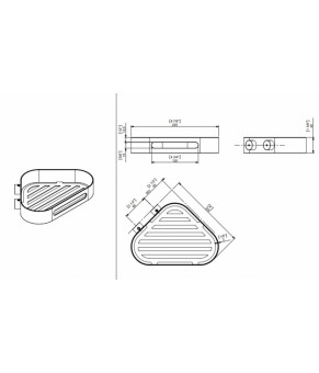 Полка Sonia S5 Black 176519