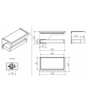 Держатель туалетной бумаги Sonia S-Cube Black 176373