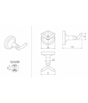 Крючок Sonia E-Plus 068593