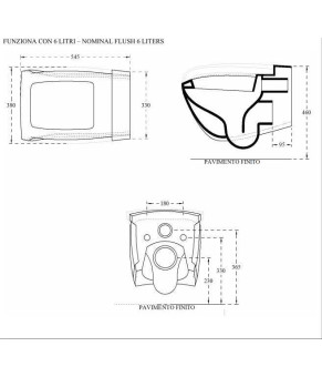Унитаз Hidra Hi-Line HIW10